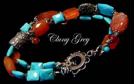 genuine turquoise bracelet