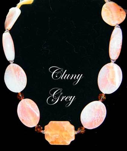 fire agate necklace