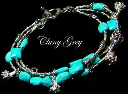 Sleeping Beauty turquoise bracelet